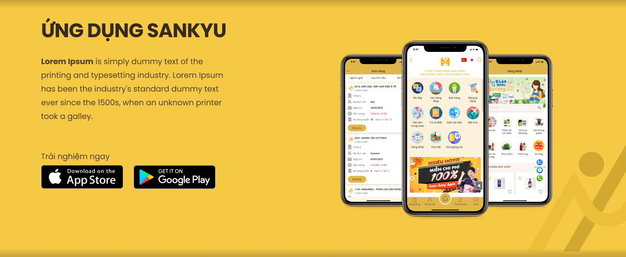 Ứng dụng điện thoại Sankyu